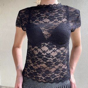 UNBRANDED SHEER LACE TOP